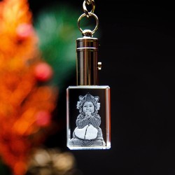 Crystal Keychain - Rectangle